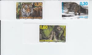 2013 Luxembourg Wild Cats (Scott NA) MNH