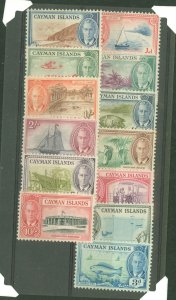 Cayman Islands #122-34 Mint (NH) Single (Complete Set)