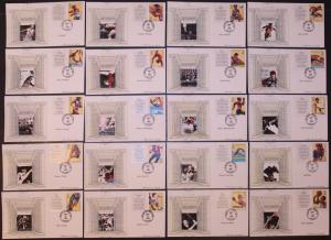 #3068 Atlanta Olympics Anagram FDC Set