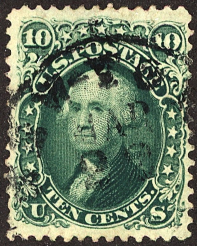 U.S. #68 USED CREASES 