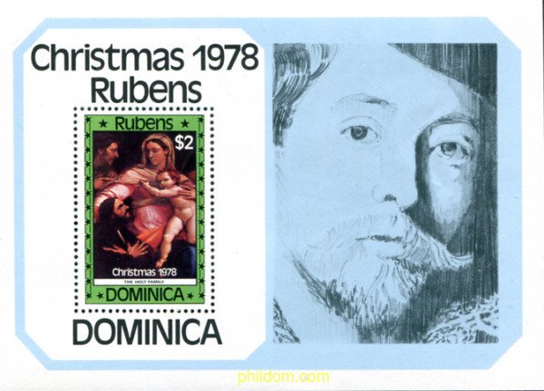 306301 MNH DOMINICA 1978 NAVIDAD