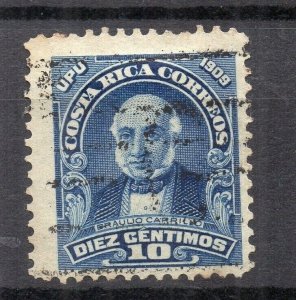 Costa Rica 1907 Early Issue Fine Used 10c. NW-231981