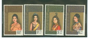 Thailand #513-516 Mint (NH) Single (Complete Set) (Queen)