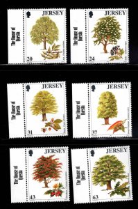 Jersey Scott 812-817 MNH** Tree set