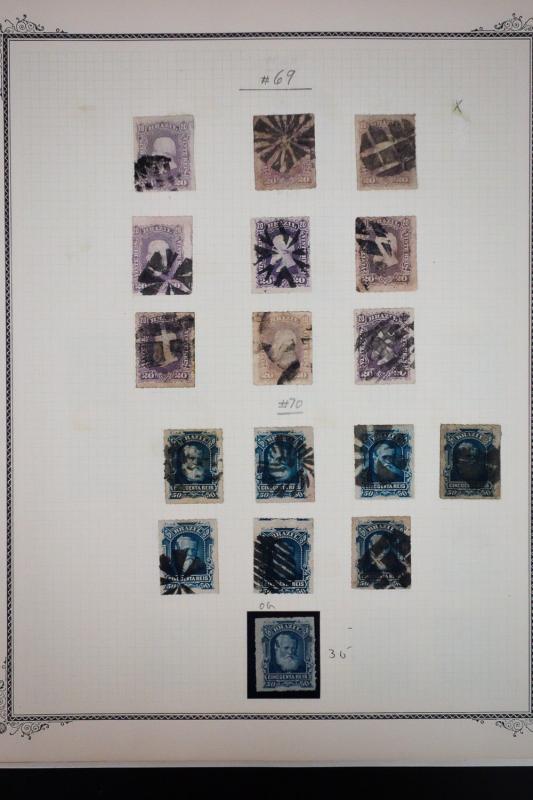 Brazil Classic Stamp Collection