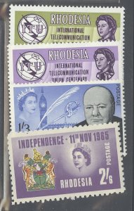 Rhodesia (1965-1978) #200-1/206-7 Unused Multiple