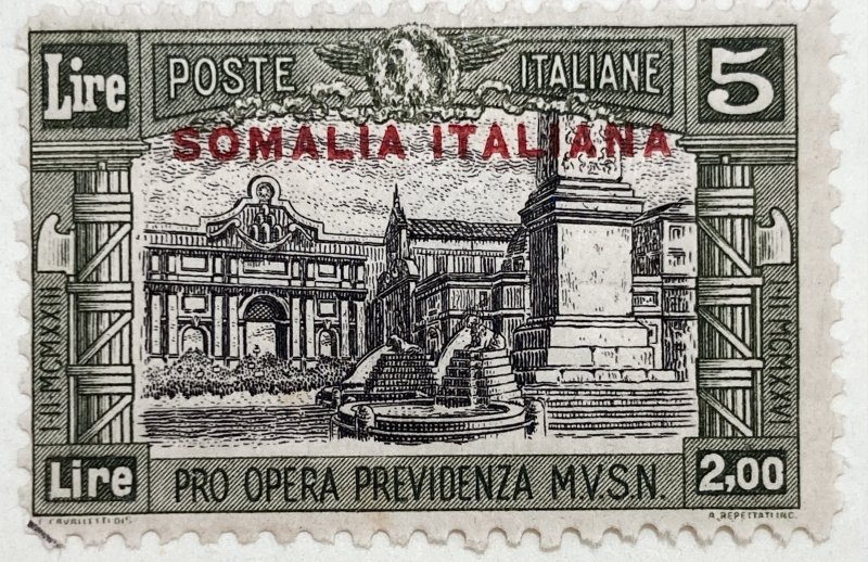 AlexStamps SOMALIA #B28 VF Mint