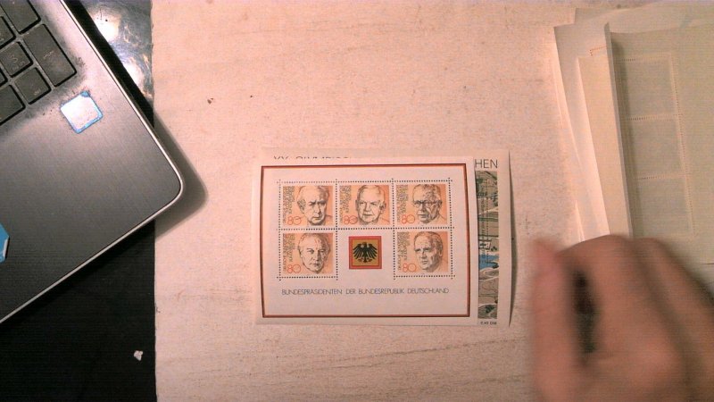 GERMANY SOUV SHEET COLLECTION, MNH