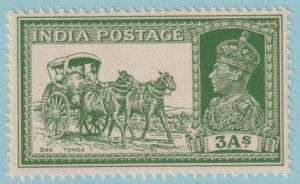 INDIA 156 MINT NEVER HINGED OG**  NO FAULTS VERY FINE! - VDP