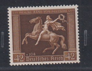 Germany #B119  MNH  1938  Horsewoman