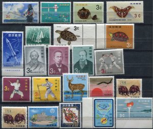 Ryukyu Island Mint Set of 22  MNH VF