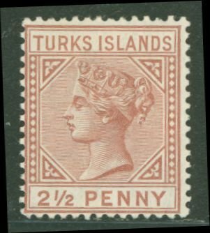 Turks Islands #49 Unused