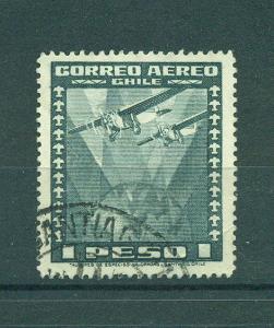 Chile sc# C39 used cat value $.20
