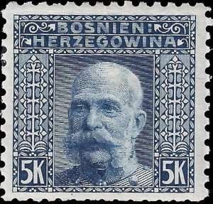Bosnia-Herzegovina 1906 Sc 45 MH f copy 3
