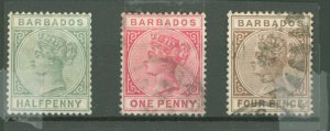 Barbados #60-61/65 Used