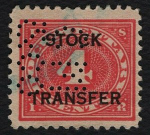 #RD3 4c Stock Transfer, Used [3] **ANY 5=FREE SHIPPING**