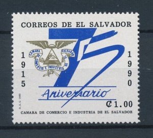 [116288] El Salvador 1990 75 Years Chamber of Commerce and Industry  MNH
