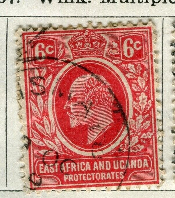 BRITISH KUT; 1907 early Ed VII issue fine used 6c. value