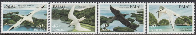 Palau C1-4 MNH - Birds