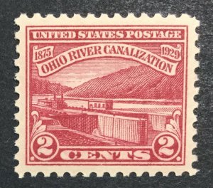 MOMEN: US STAMPS #681 MINT OG NH **PSE GRADED CERT 95** SMQ $45 LOT #35656