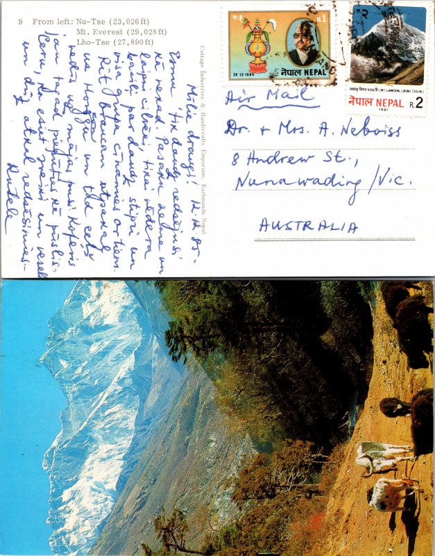 Nepal, Picture Postcards