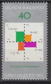 Germany - 1977 Carl Fr. Gauss, mathematician - MNH (9006)