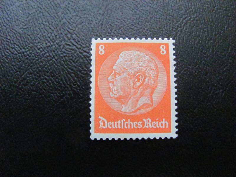 GERMANY 1933 MNH SC# 404 HINDENBURG SINGLE $17 (115)