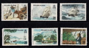 Pitcairn Islands 1989 Bicentenary of Settlement  Set of 6 MNH
