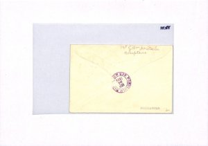 GB KEVIII Air Mail FIELD Cover FIRST GB Acceptance USA HAWAII FLIGHT {BCM}YK41