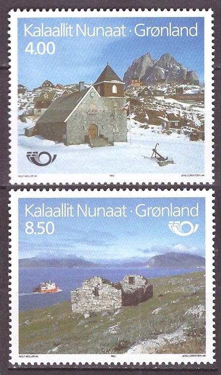 1993 Greenland 234-235 Landscape 4,50 €