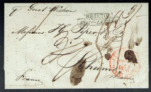 POSTAL HISTORY 1838 (16 Aug) Entire Letter New York - 43129