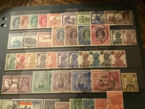 ICOLLECTZONE India Collection 1937//81 VF Used CV $150_