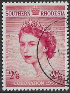 S. Rhodesia  80   1953   2sh 6p   VF  Used