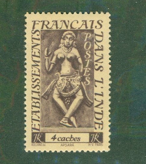 FRENCH INDIA 214 MH BIN $0.55