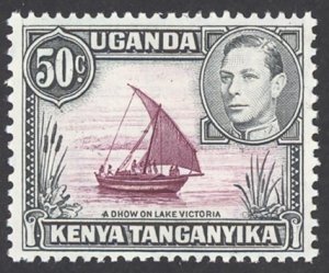 Kenya, Uganda, Tanzania Sc# 79 MNH 1949 50c Definitives