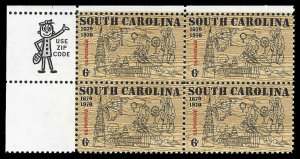 PCBstamps   US #1407 ZB 24c(4x6c)South Carolina Founding, MNH, (ZB-1)