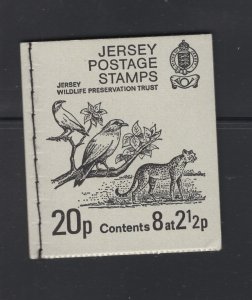 Jersey #SB12  (1973 20p Jersey preservation Trust booklet) VFMNH CV £2.50