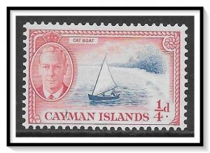 Cayman Islands #122 KG VI & Catboat NG