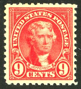 U.S. #561 MINT OG NH