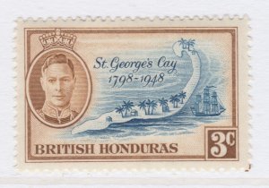 1949 BRITISH HONDURAS 3cMH* Stamp A27P49F25480-