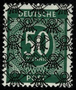 GERMANY ALLIED 1948 50pf.GREEN MINT (NH) Optd. T. A3 SGA101 Wmk.230 P.14 SUPERB