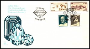 South West Africa 508-511 U/A FDC