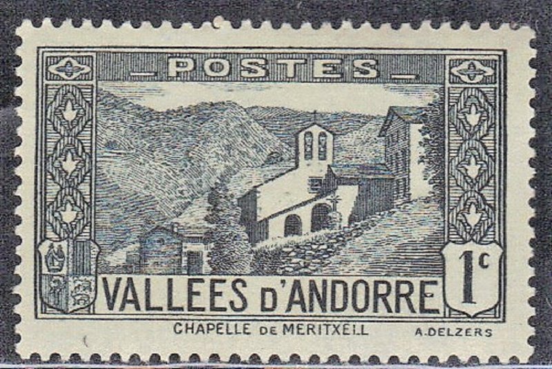 ANDORRA,FRENCH ADMIN. SC# 23 MH 1932-43  SEE SCAN