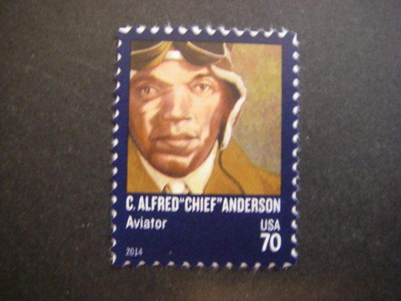 Scott 4879, 70c C. Alfred Chief Anderson, Aviator, MNH Distinguished Americans