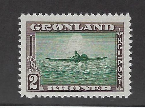 Greenland #17 MNH VF SCV$21.00...Popular Country!