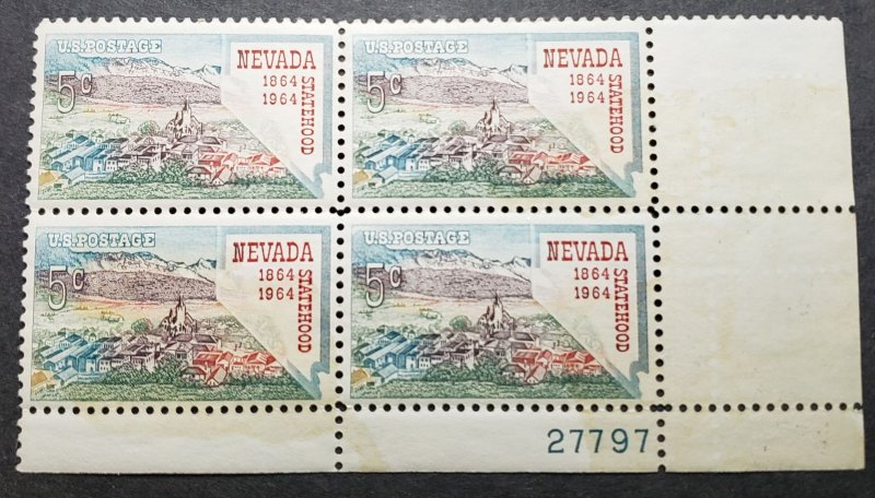 1964 5c Nevada Statehood 1248