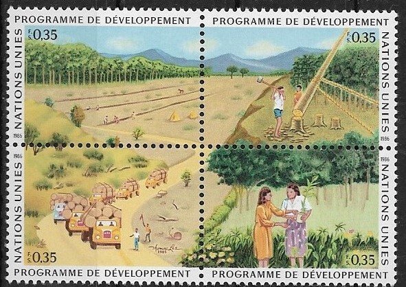 1986 United Nations Development SC# 144a MNH