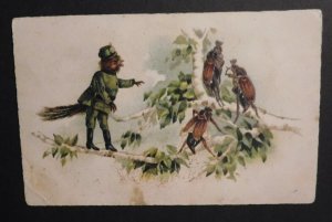 1912 Registered Lithuania Postcard Cover Komoje Koma to Sadovia Romania