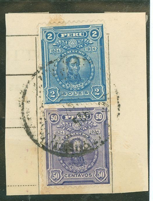 Peru #239/241 Used Single