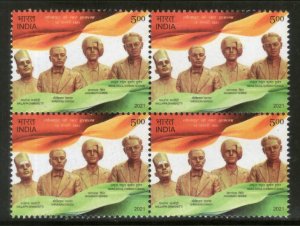 India 2021 Solapur Martyrs BLK/4 MNH